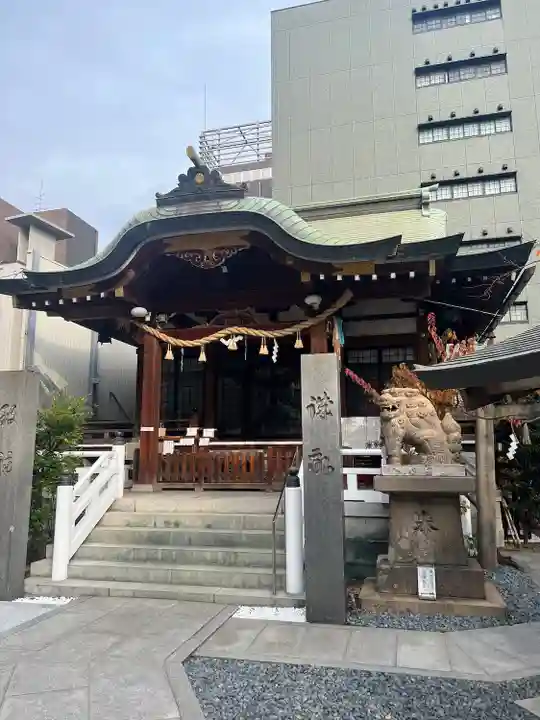 鵲森宮の本殿・本堂