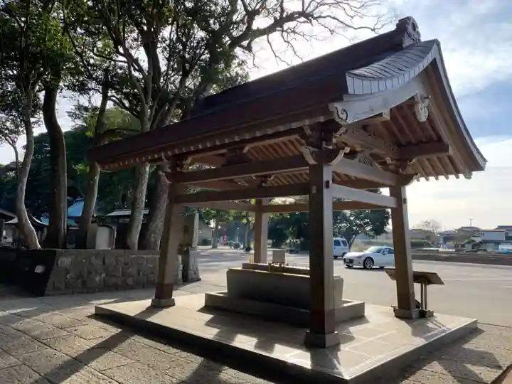 酒列磯前神社の手水舎