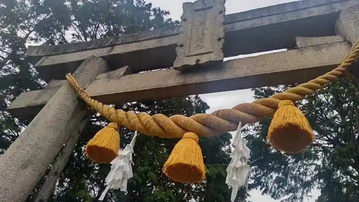 豊原北島神社の鳥居