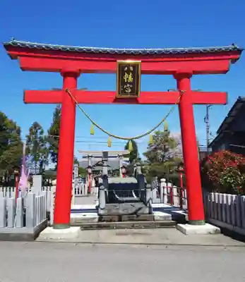 總社 和田八幡宮の鳥居