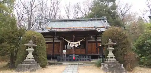 甲斐総社八幡神社の本殿・本堂