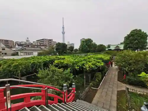 亀戸天神社の景色