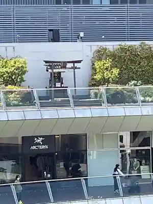 ラゾーナ出雲神社の鳥居