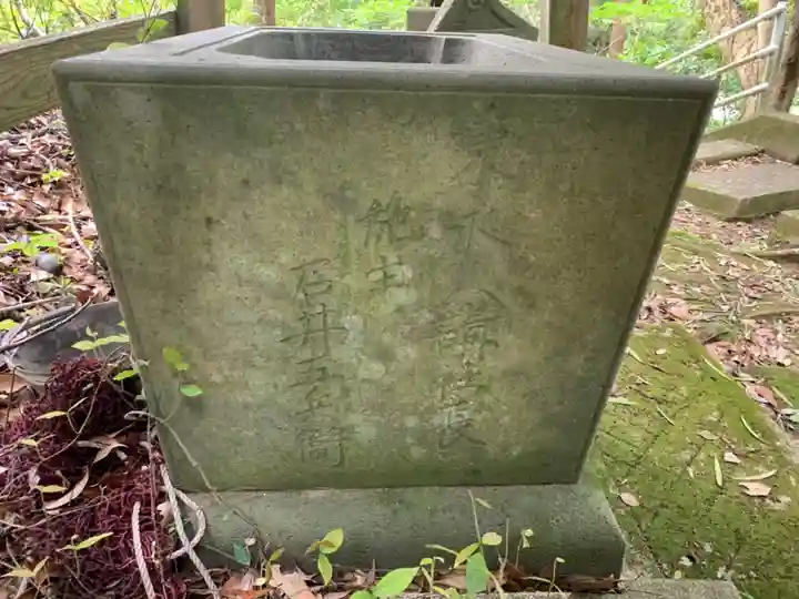 天王神社の手水舎