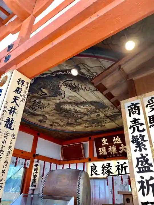 地主神社の芸術