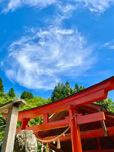 高龍神社の鳥居