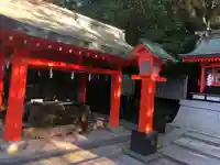 枚聞神社の手水舎