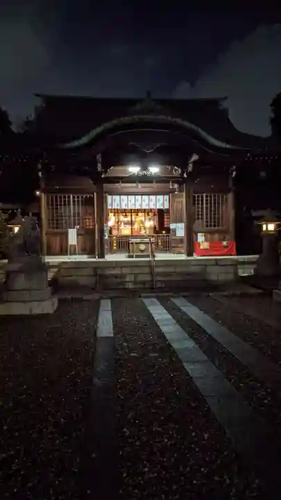 溝旗神社(肇國神社)の本殿・本堂