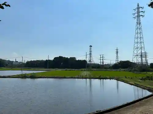 上弓削神社(法皇社)の周辺