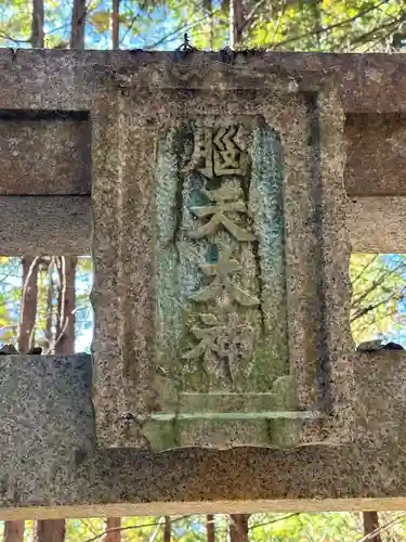脳天大神龍王院(奈良県)