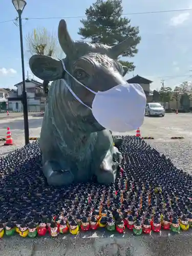 上野天満宮の狛犬