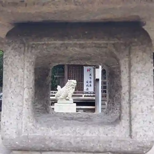 下清水八幡神社の狛犬