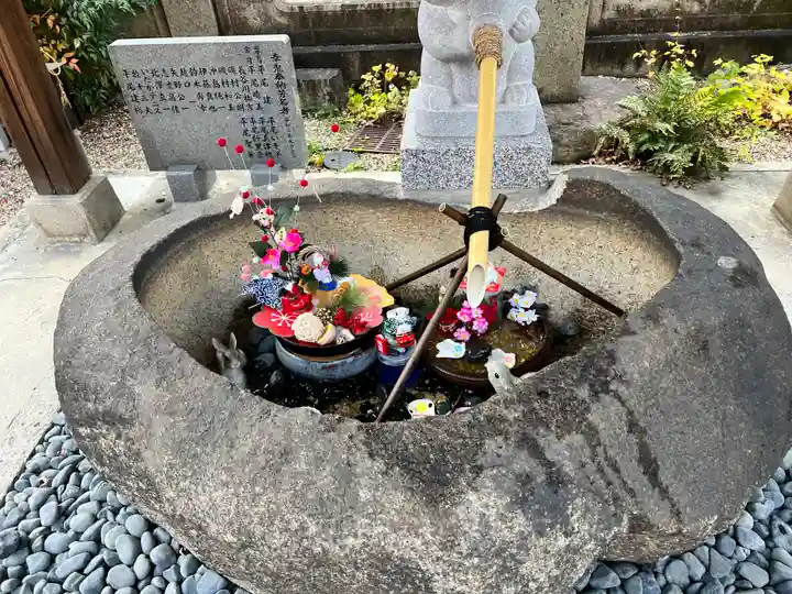 三輪神社の手水舎