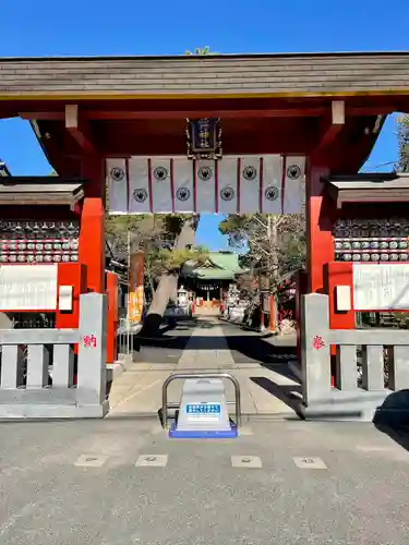 立石熊野神社の山門