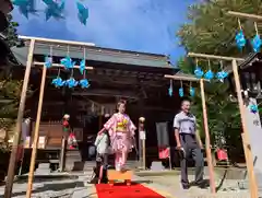 滑川神社 - 仕事と子どもの守り神(福島県)