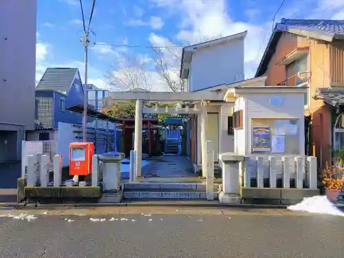 神明社の鳥居