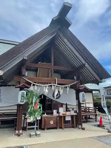 七重浜海津見神社の本殿