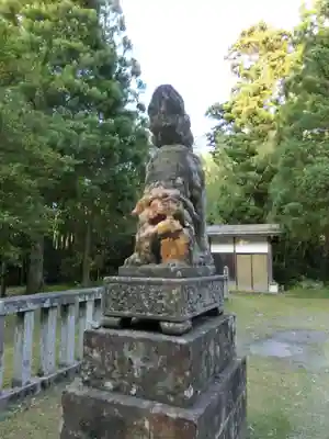 倭文神社の狛犬