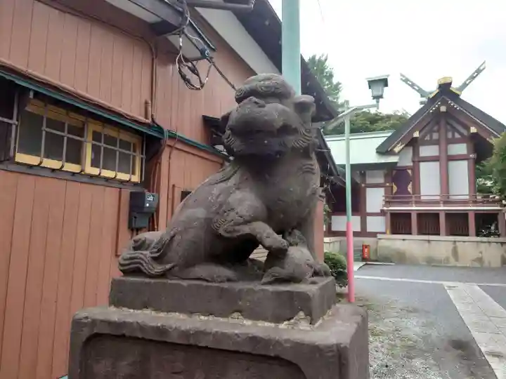 奥戸天祖神社の狛犬