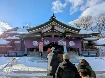 札幌護國神社の初詣