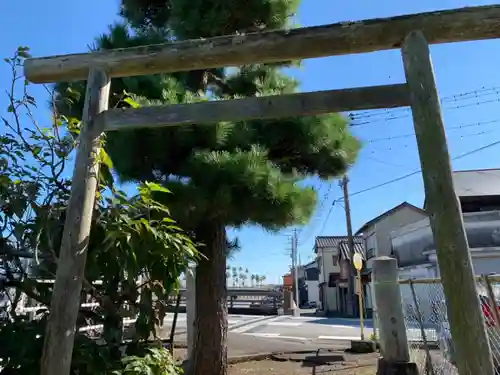 加茂川神社の鳥居