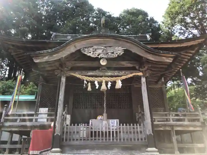 坂本八幡神社の本殿・本堂