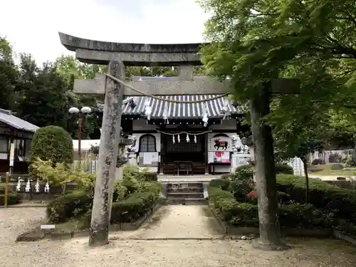 壺井八幡宮の鳥居