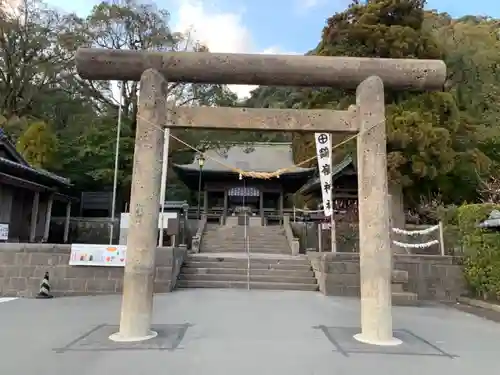 鶴嶺神社の鳥居