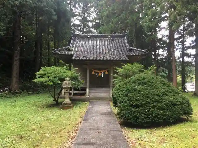 天鷺神社の本殿