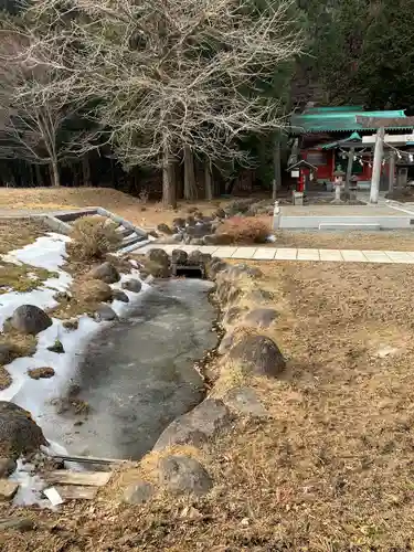 清瀧神社の庭園