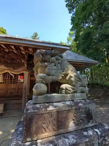 和田神社の狛犬