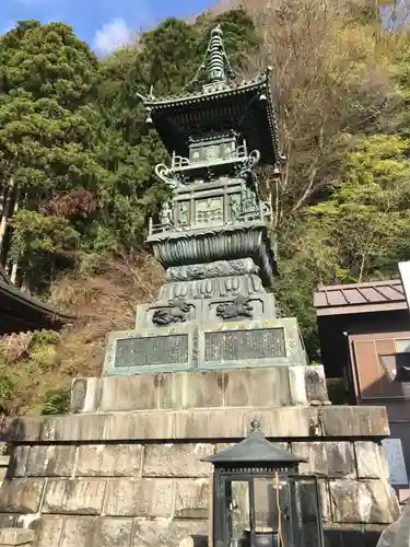 大山寺の塔