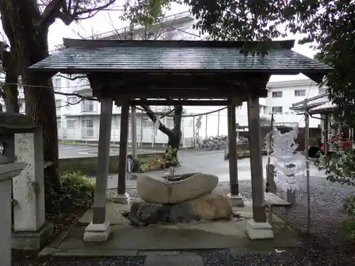 大森神社の手水