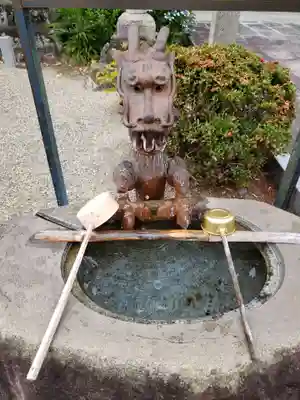 長福寺の手水舎