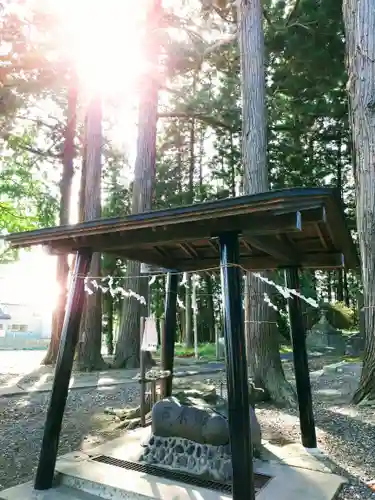 三獄神社の手水舎