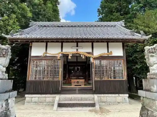 鹿島神社の本殿・本堂