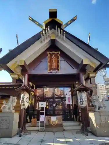 元三島神社の本殿・本堂