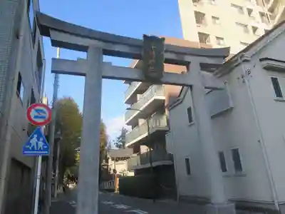 牛嶋神社の鳥居