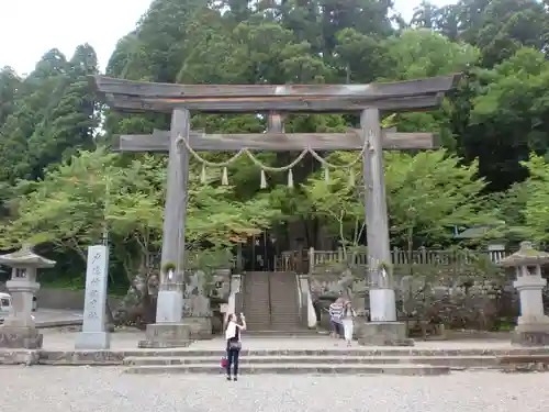 戸隠神社中社の鳥居