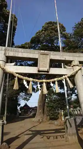 香取神社の鳥居