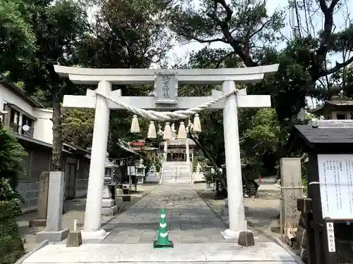 駒宮神社の鳥居