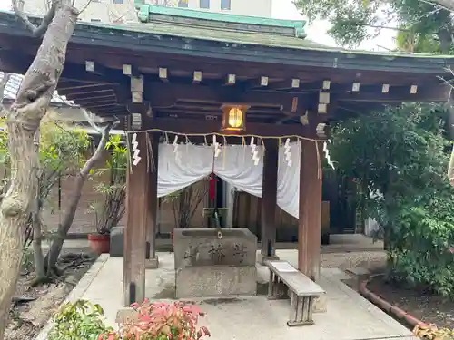 堀越神社の手水