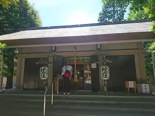 蛇窪神社の本殿