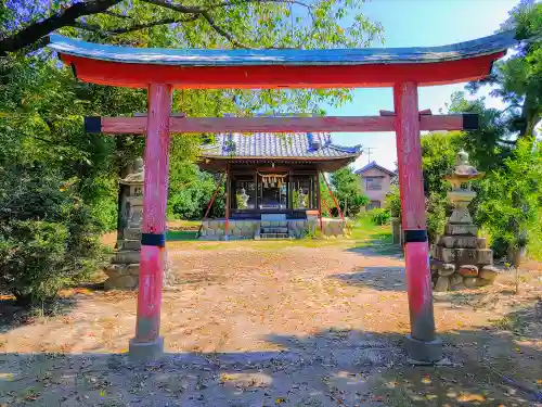 八幡社（大牧）の鳥居