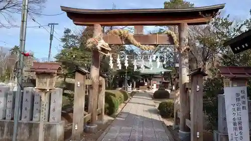 熊野神社の鳥居