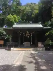 白旗神社の本殿