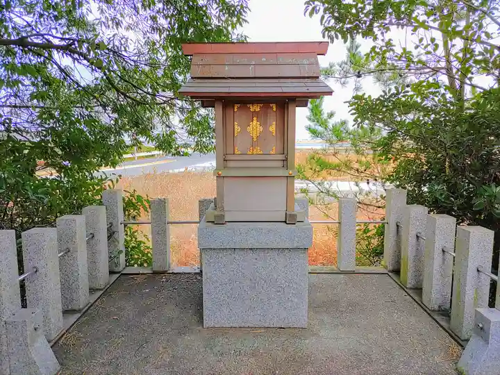 八幡社の本殿・本堂