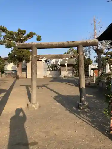 八幡神社の鳥居