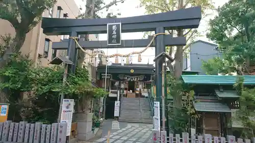 菊名神社の鳥居