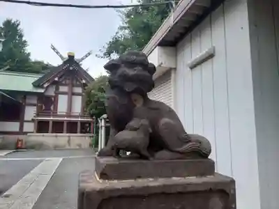 奥戸天祖神社の狛犬